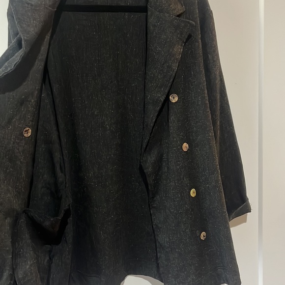 Bryn Walker Large Gray Beautiful Jacket Coat - Picture 4 of 5